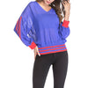 Colorful Woman Long Sleeve With Hoody Sweaters