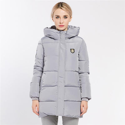 Women's Jackets Parkas Hooded Long Cotton Padded Thick Coats Outwear