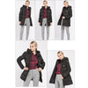 Women's Jackets Parkas Hooded Long Cotton Padded Thick Coats Outwear